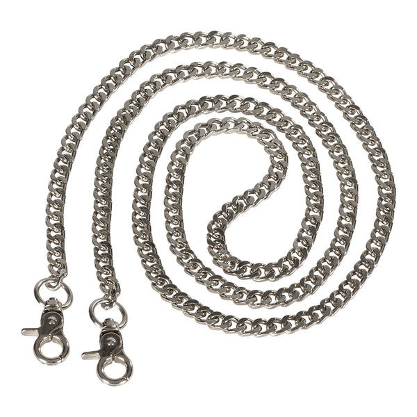 DEPECHE Long metal chain for bags Accessories 098 Silver
