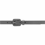 DEPECHE Narrow belt in soft leather Belts 021 Grey (Cenere)