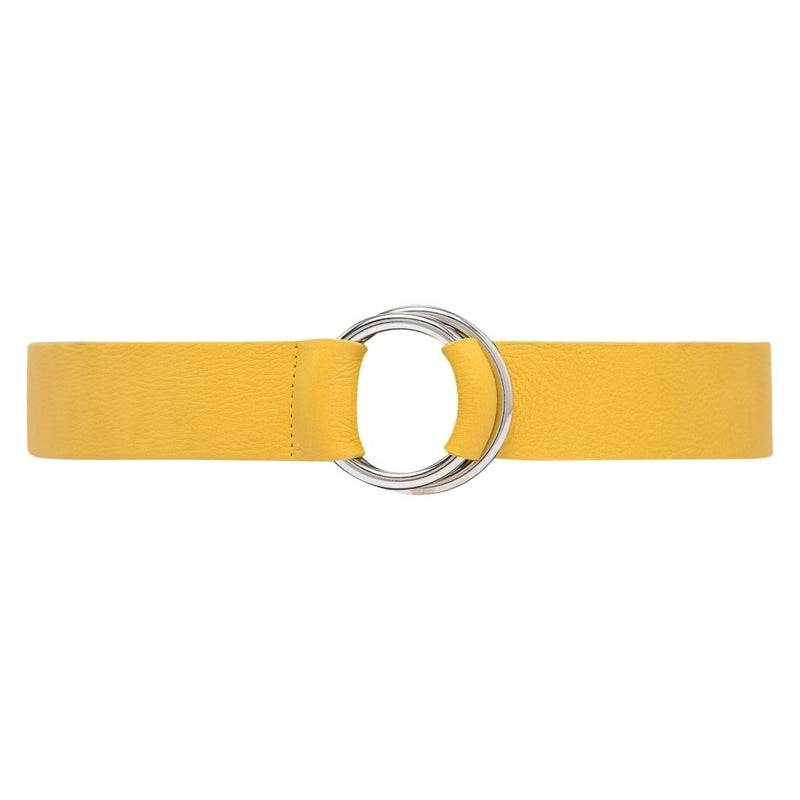 DEPECHE Waist belt Belts 060 Yellow