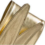 DEPECHE Waist belt in silky soft leather Belts 206 Gold Metallic